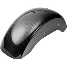 Carbon Fiber Rear Fender — Black