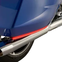 Luces LED Machete™ — luz de alforja, rojo, para Harley Davidson®