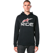 Ride 4.0 Pullover Hoodie — XL, Black