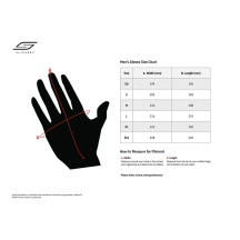Guantes Circuit — M, Verde, Negro, Oliva