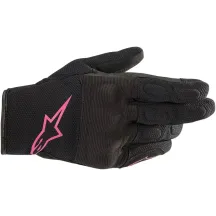 Guantes Stella S-Max Drystar® — Talla M, Mujer, Fucsia/Negro