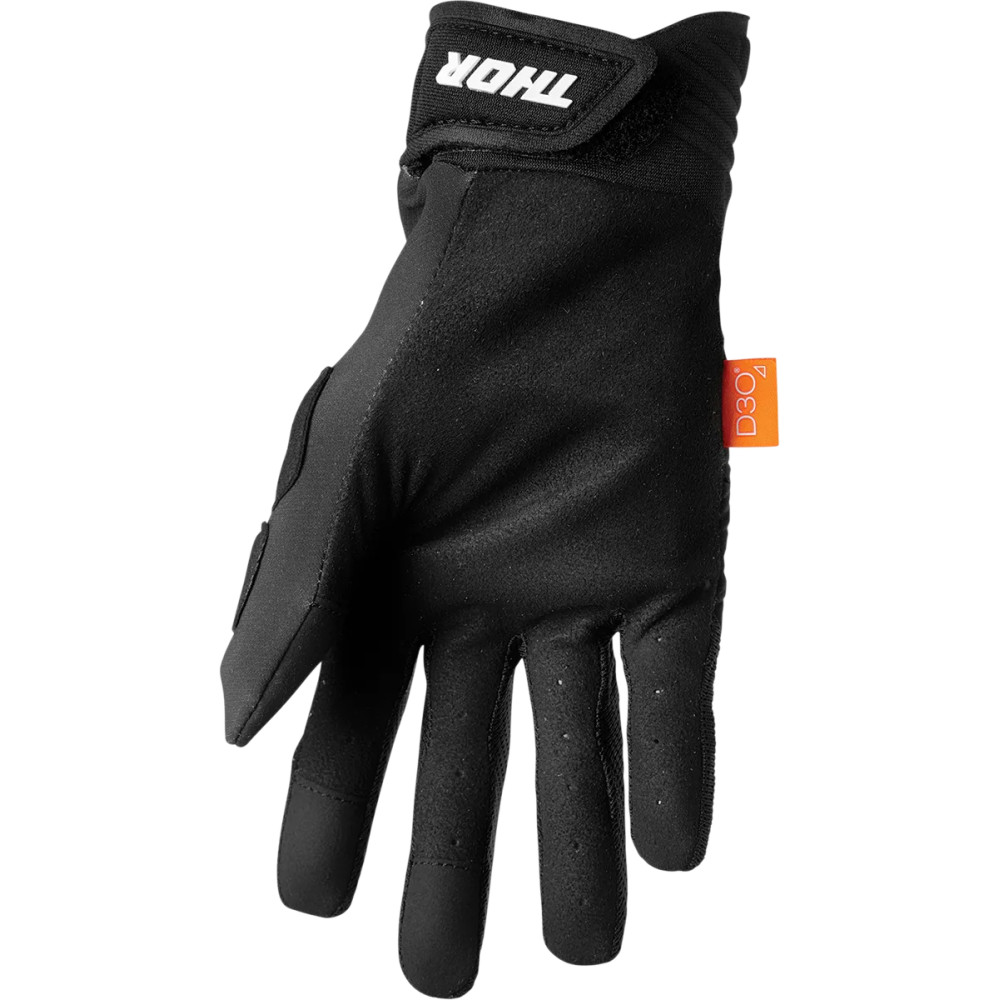 Rebound Gloves — S, Men's, Black/White