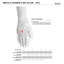 Radar Pro MX Gloves — Size L, White, Black