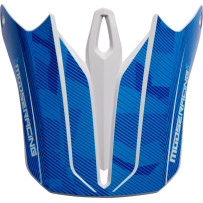 Kit de visera para casco F.I. MIPS® — Adulto, Azul/Blanco