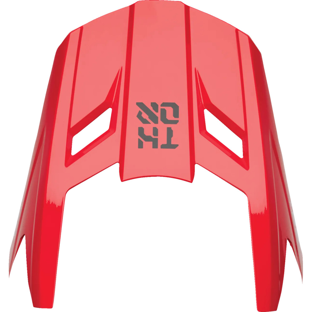 Kit de visera para casco Fleet — Fleet, L-2XL, rojo