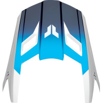 Kit de visera para casco Fleet — XS-M, compatible con Fleet, azul brillo