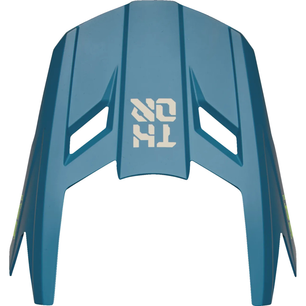 Kit de visera para casco Youth Fleet — Fleet, Talla única, Azul mate
