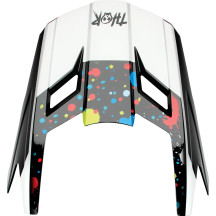 Kit de visor para casco juvenil Fleet — Fleet, Talla única, Brillante, Multicolor