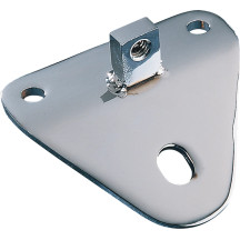 Front Motor Mount Plate — Front, Chrome