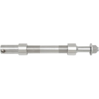 Kit de eje delantero — 25,4 mm (1") eje, 29,1 cm (11,46") longitud, delantero, cromo