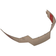 Alerón trasero para casco Airflite™ — Compatible con Airflite™, RST plateado, Talla única