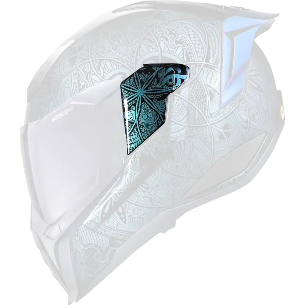 Placas laterales Ultraflite™ para casco — talla única, para Ultraflite, Azul