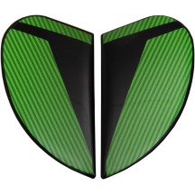 Airform™ Helmet Side Plates — One Size, Fits Airform™, Green