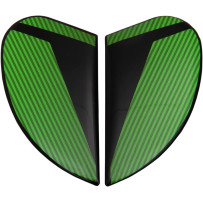 Airform™ Helmet Side Plates — One Size, Fits Airform™, Green
