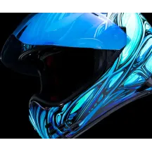 Domain™ Nouveau Helmet — XS, Blue Gloss