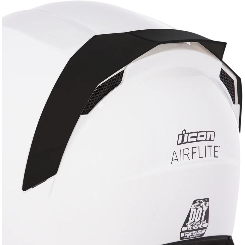 Airflite™ Helmet Rear Spoiler — One Size, Black Matte