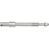 Front Axle Kit — 25.4 mm (1") axle, 31.66 cm (12.46") length, Chrome