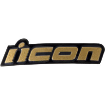 Domain™ Helmet Metallic Badge — One Size, Gold