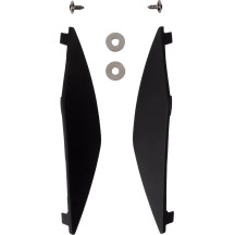 Cubiertas laterales para casco Domain™ — Talla única, par, negro mate