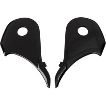 Placas laterales para casco Range 2.0 — Talla única, ajuste Range 2.0, negro brillante