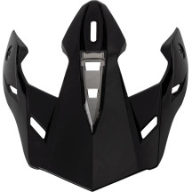 Range 2.0 Helmet Peak — One Size, Black gloss