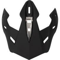 Range 2.0 Helmet Peak — Fits Range 2.0, Black Matte, One Size