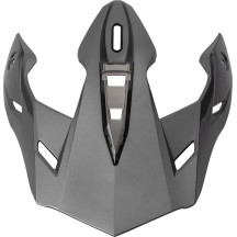 Range 2.0 Helmet Peak — One Size, Fits Range 2.0, Silver