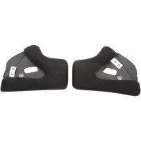 Almohadillas de mejilla para casco Gringo/Gringo S — 33 mm de grosor, aptas para Gringo y Gringo S, negro