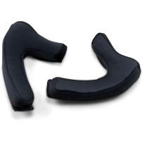 Road Maxx Helmet Cheek Pads — XL, Black, Pair