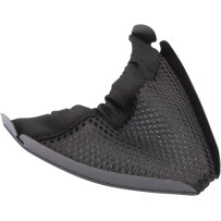 Range Helmet Chin Curtain — XS–L, Black