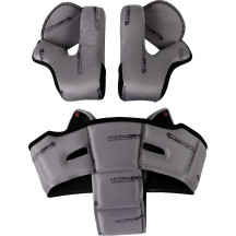 Conjunto de forro y almohadillas para mejillas Domain™ — S, Gris