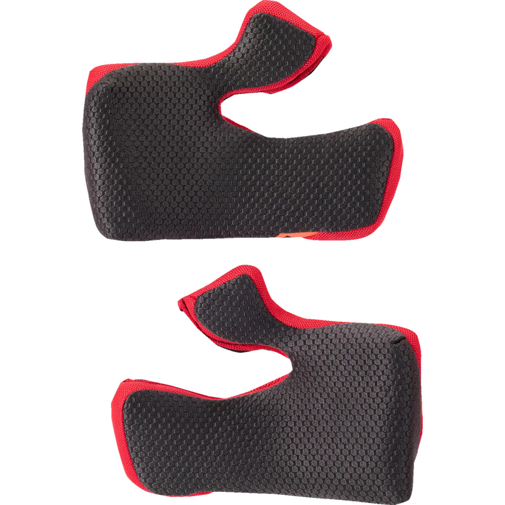 Almohadillas de mejilla Supertech M10 para casco — XS, Supertech M10, negro