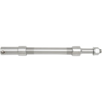 Front Axle Kit — 25.4 mm (1") axle, 32.6 cm (12.835") length, Chrome