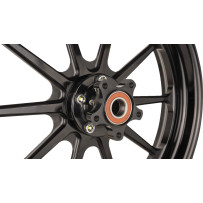 Track Pro Wheel — 18x5.5, Rear, Black Anodized