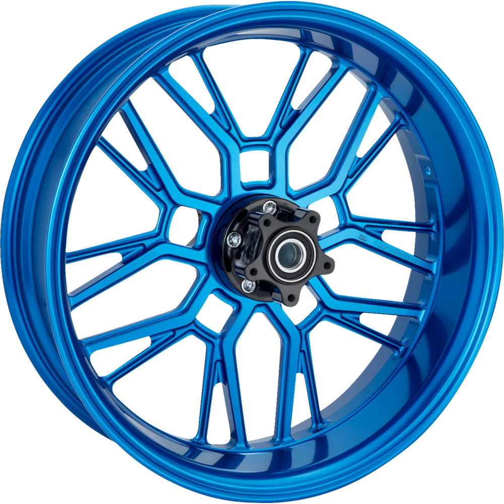 Aro Split-Spoke — 18x5.5", azul anodizado