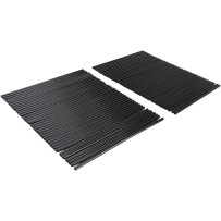 Spokets Spoke Covers Wheel Trim Kit — 80 pack, Front/Rear, Black, Natural