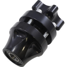 Buje Cartridge — negro anodizado, montaje delantero