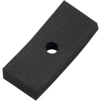 Amortiguador de bloqueo de llanta — 1.6", 1.4" ancho de llanta, Negro, sin acabado