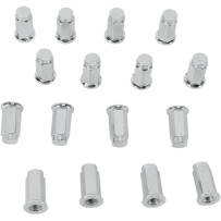 Lug Nuts — 3/8"-24, 14 mm head, Chrome
