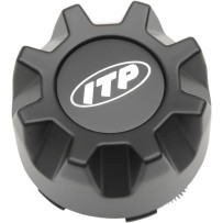 Replacement Hurricane Wheel Center Cap — 4/110, 4/115, 4/137, 4/156, Black gloss