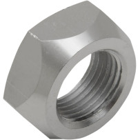 Chrome Axle Nut — M24-2 thread, 22 mm inside diameter, 36 mm outside diameter
