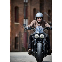 Cobra Chrome AV92 Reinforced Tire — 170/80B15, Rear, Whitewall