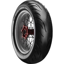 Cobra Chrome AV92 Reinforced Tire — 170/80B15, Rear, Whitewall
