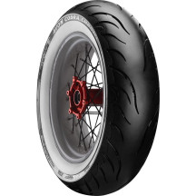 Cobra Chrome AV92 Reinforced Tire — 170/80B15, Rear, Whitewall