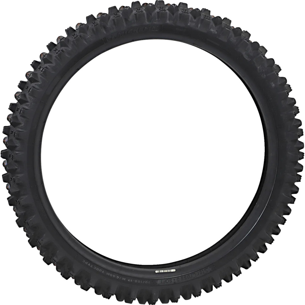 StarCross 5 Soft Neumático — 70/100-17, Delantero, 40M, Pared lateral negra