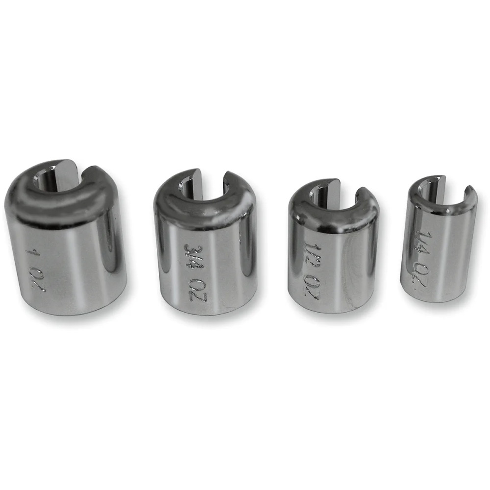 Chrome/Zinc Spoke Wheel Weights Chrome/Zinc Spoke Wheel Weights