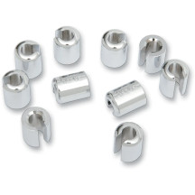 Pesas de Rueda de Radios de Cromo/Zinc