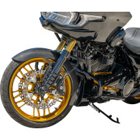 Patas de horquilla Method No Flex — 49.00 mm (1.93\") tubos de horquilla, ruedas delanteras 18\"/19\", discos 11.8\", negro anod