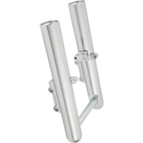 Patas de horquilla Hot Legs — Doble disco, cromado