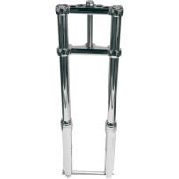 Tubos de horquilla — 49 mm, 648 mm, cromado